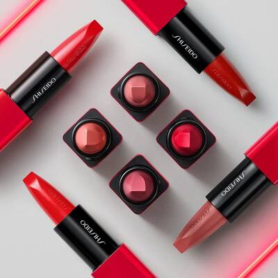 Shiseido Technosatin Gel Lipstick 408 Voltage Rose