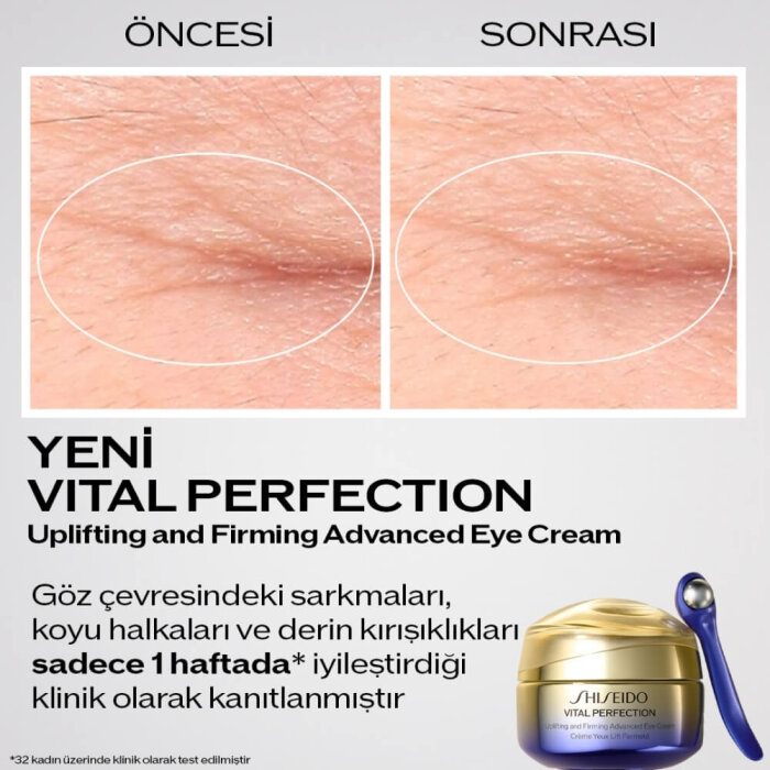 Shiseido Vital Perfection Advanced Eye Cream 15 Ml - 2
