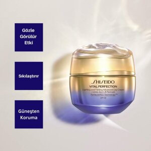 Shiseido Vital Perfection Uplifting and Advanced Day Cream Spf30 50 Ml - 2