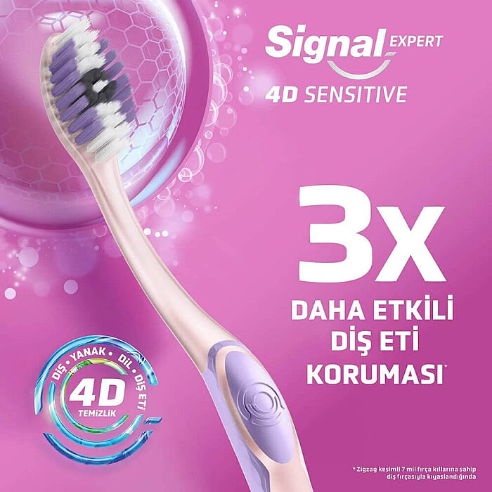 Signal 4D Sensitive Expert Diş Fırçası - 3