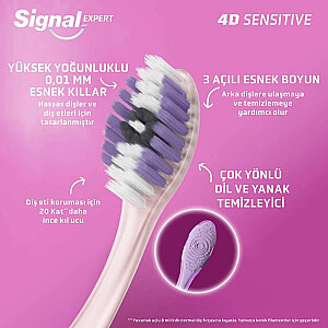 Signal 4D Sensitive Expert Diş Fırçası - 5
