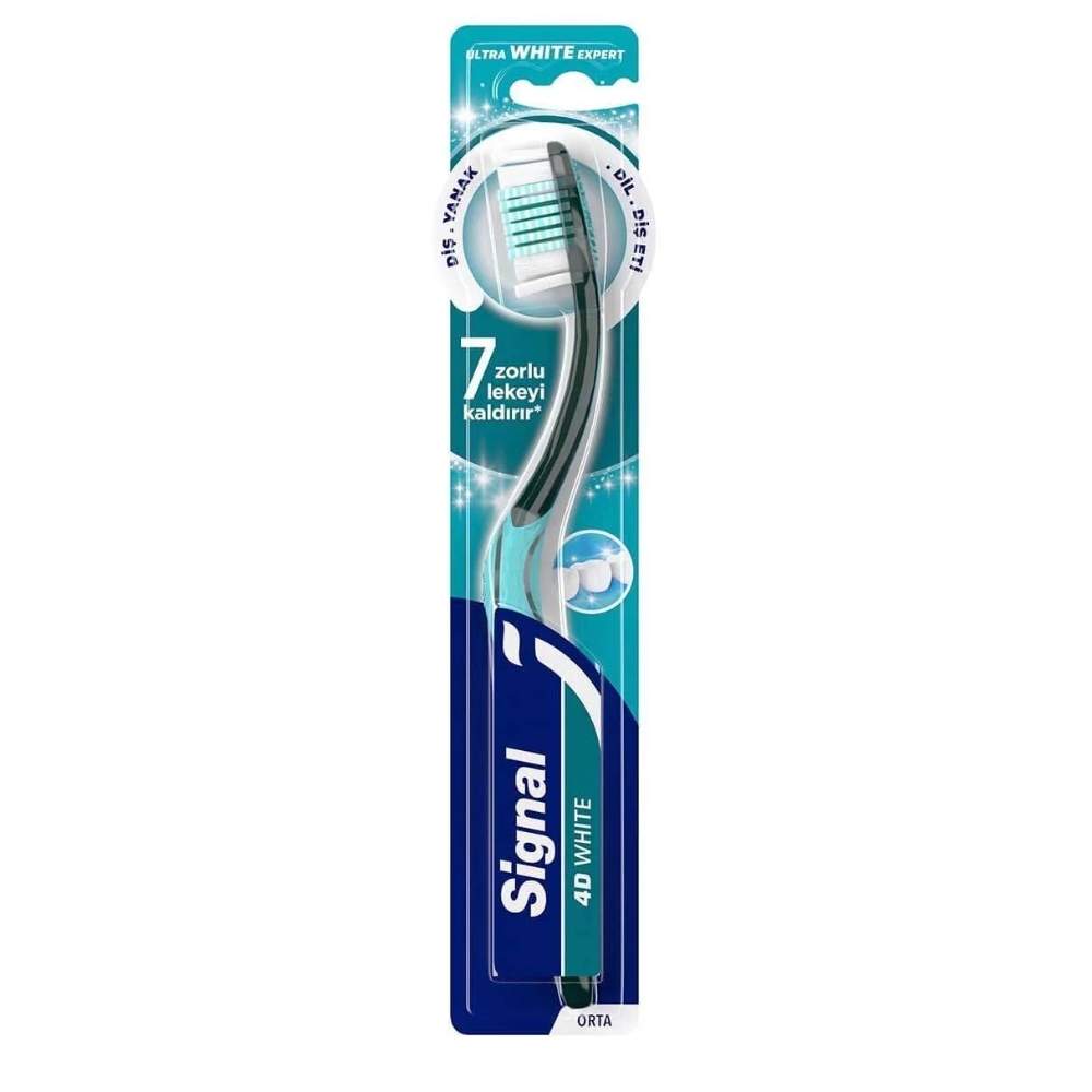 Signal 4D Whitening Medium Diş Fırçası