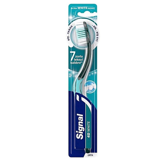 Signal 4D Whitening Medium Diş Fırçası - 1