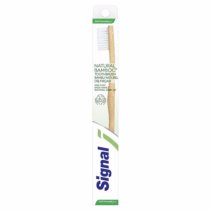Signal Bambu Natural Diş Fırçası Yumuşak - 1