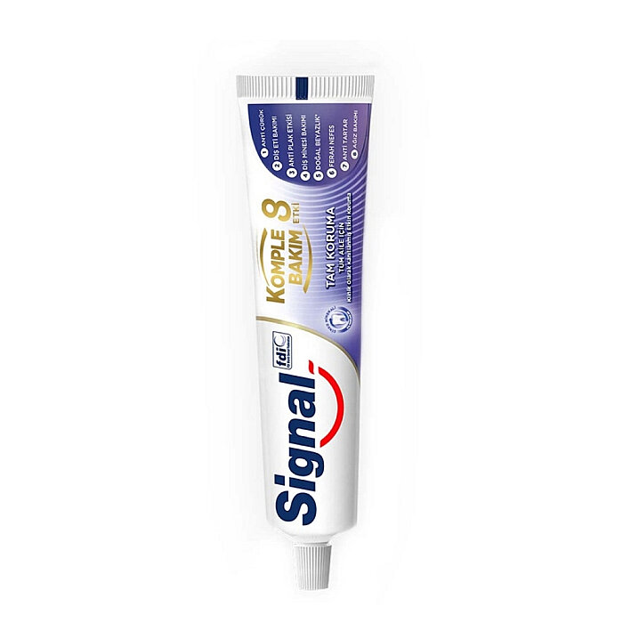 Signal Komple Bakım 8 Etkli Tam Koruma Diş Macunu 75 Ml - 1