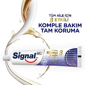 Signal Komple Bakım 8 Etkli Tam Koruma Diş Macunu 75 Ml - 3