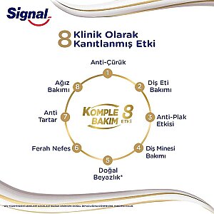 Signal Komple Bakım 8 Etkli Tam Koruma Diş Macunu 75 Ml - 5