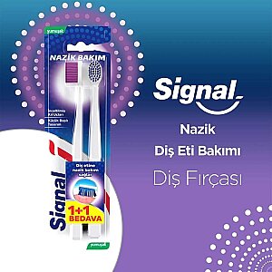 Signal Nazik Diş Eti Diş Fırçası Yumuşak 1+1 - 3