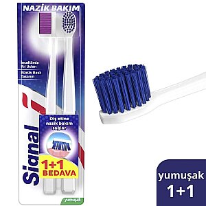 Signal Nazik Diş Eti Diş Fırçası Yumuşak 1+1 - 2