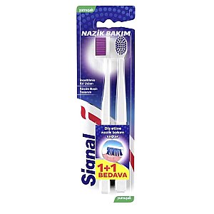 Signal Nazik Diş Eti Diş Fırçası Yumuşak 1+1 - Signal