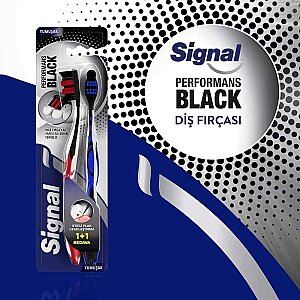 Signal Performance Black Diş Fırçası 1+1 - 2
