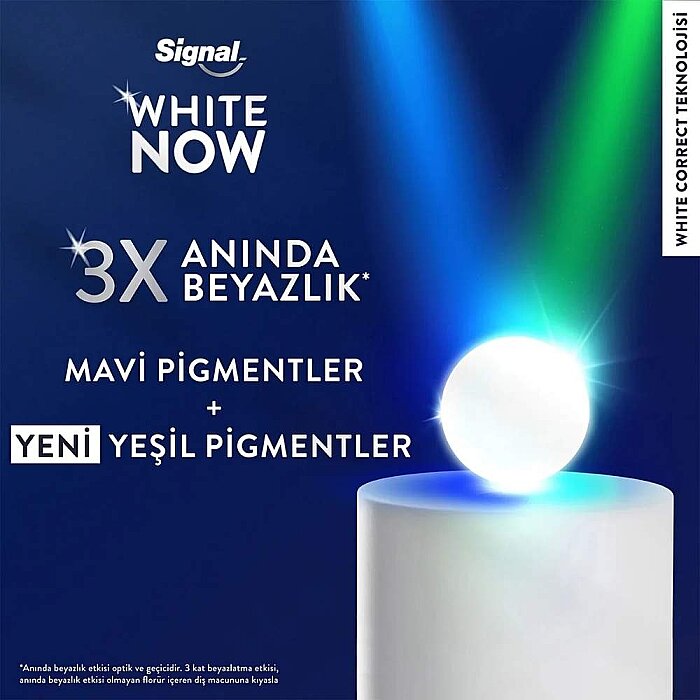 Signal White Now Anında Beyazlık Diş Macunu 75 Ml - 5