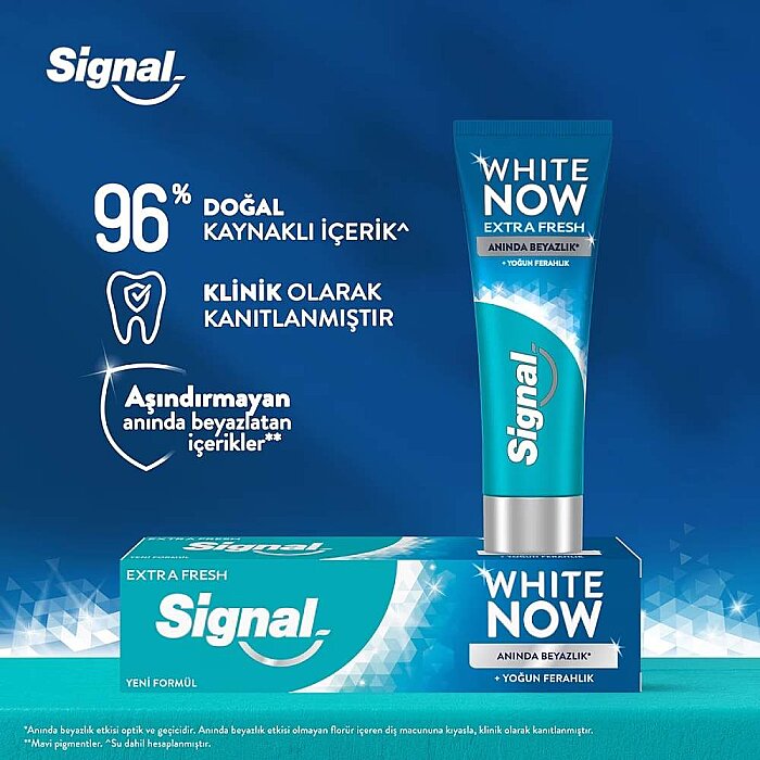 Signal White Now Extra Fresh Diş Macunu 75 Ml - 3