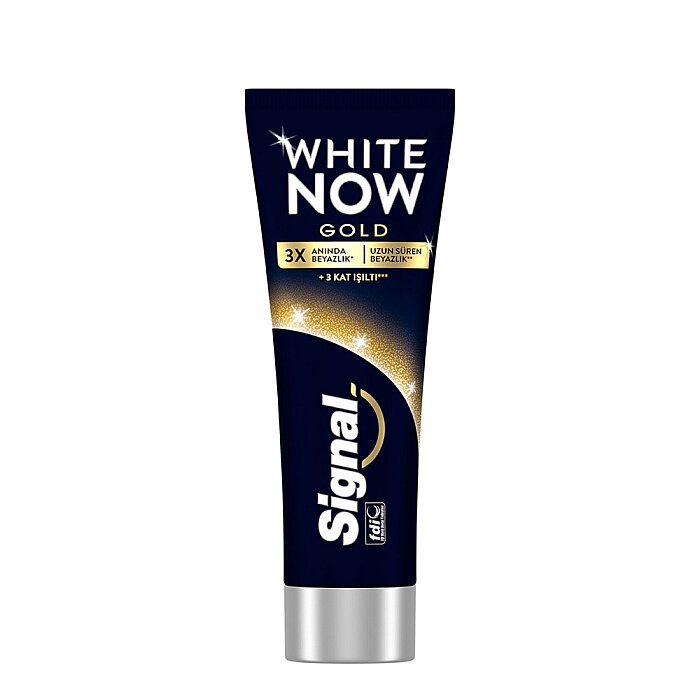 Signal White Now Gold Diş Macunu 75 Ml - 1
