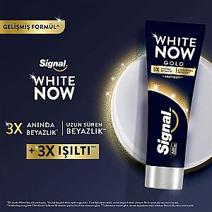 Signal White Now Gold Diş Macunu 75 Ml - 3