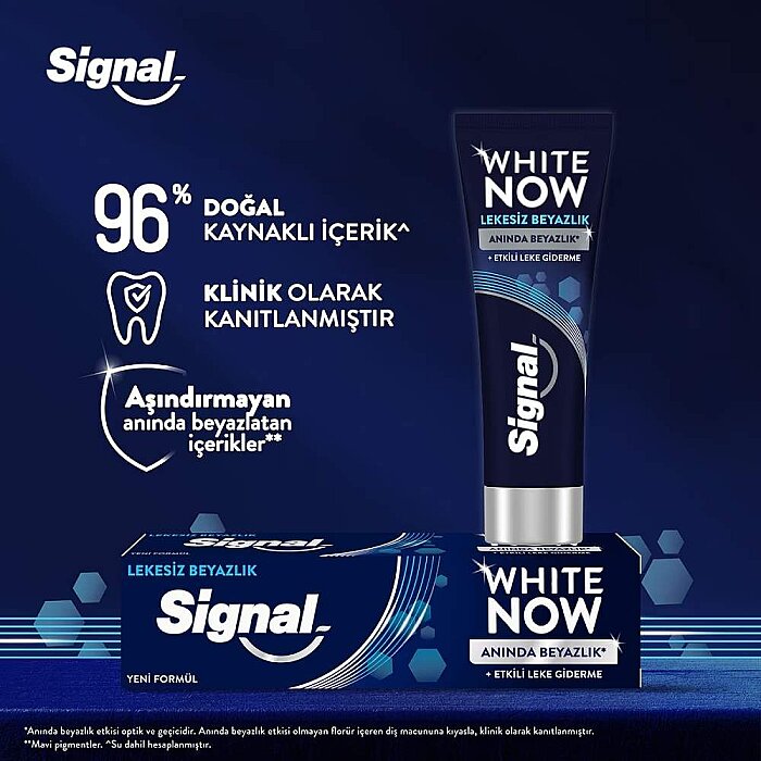 Signal White Now Lekesiz Beyazlık Diş Macunu 75 Ml - 4