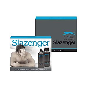 Slazenger Active Sport Mavi Erkek Parfüm Edt 125 Ml + Deodorant 150 Ml Set - 2