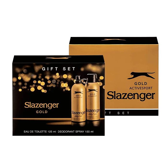 Slazenger Activesport Gold Erkek Parfüm Edt 125 Ml + Deodorant 150 Ml Set - 2