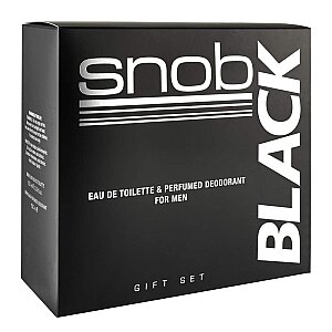 Snob Black Pour Homme Erkek Parfüm Edt 100 Ml + Deodorant 150 Ml Set - 2