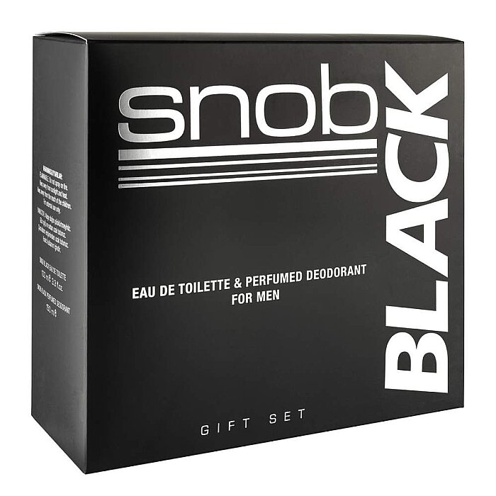 Snob Black Pour Homme Erkek Parfüm Edt 100 Ml + Deodorant 150 Ml Set - 2