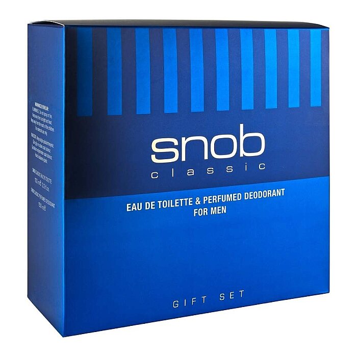 Snob Classic Pour Homme Erkek Parfüm Edt 100 Ml + Deodorant 150 Ml Set - 2