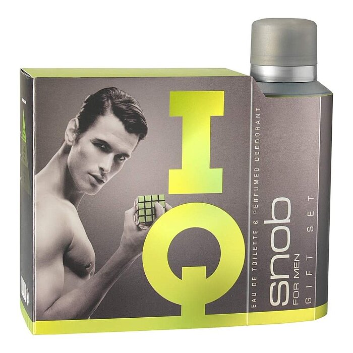 Snob IQ Pour Homme Erkek Parfüm Edt 100 Ml + Deodorant 150 Ml Set - 2