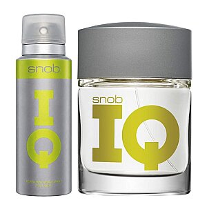 Snob IQ Pour Homme Erkek Parfüm Edt 100 Ml + Deodorant 150 Ml Set - 1