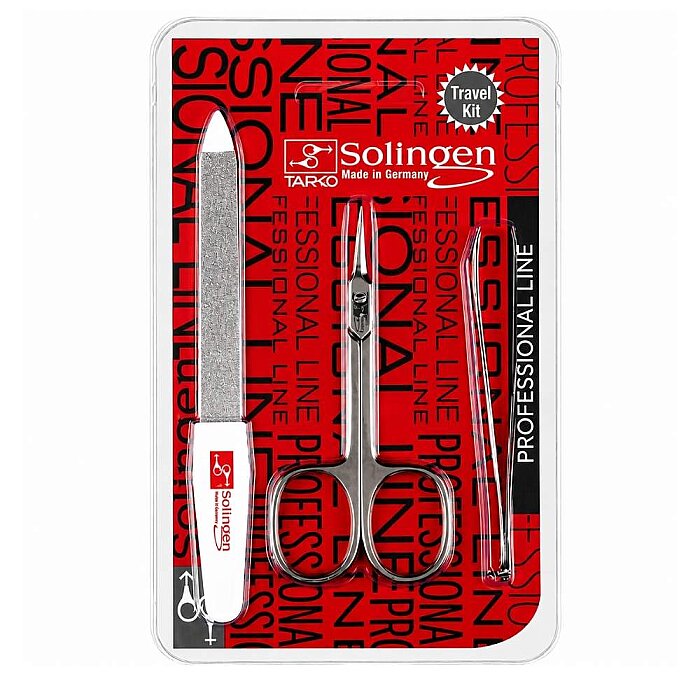 Solingen Törpü&Tırnak Makası&Cımbız Seyahat Seti - 1