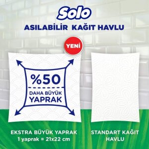 Solo Asılabilir Kağıt Havlu 1=7 - 6