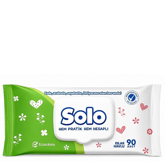 Solo Islak Havlu Kapaklı 90'lı - 1
