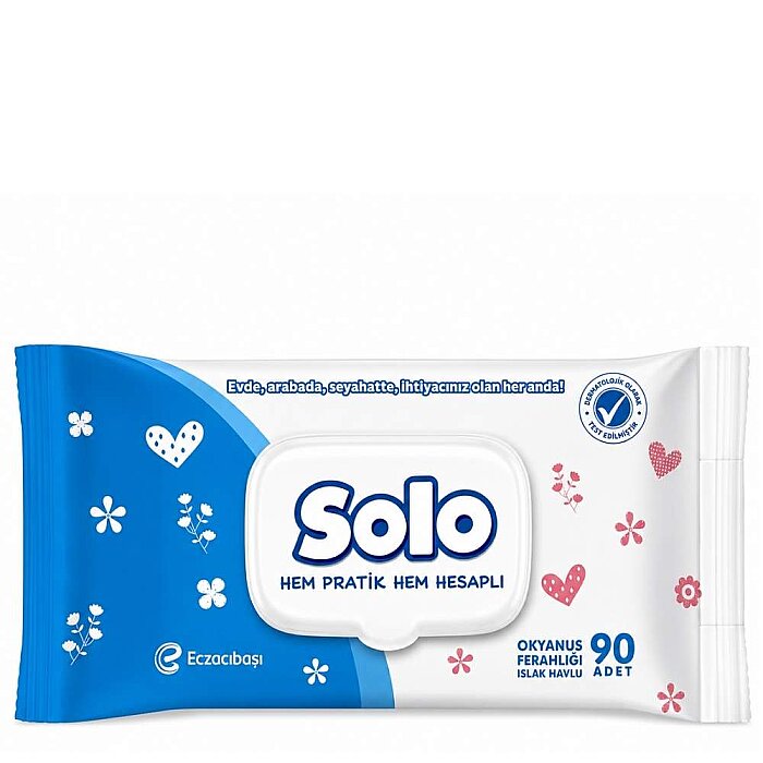 Solo Okyanus Ferahlığı Islak Havlu 90'lı - 1