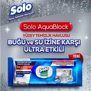 Solo Ultra Güç Aquablock Yüzey Temizlik Havlusu 30'lu - 2