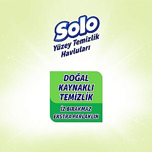 Solo Yüzey Temizleme Mendili 100'lü Bahar Çiçekleri - 4