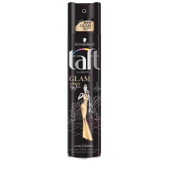 Taft Glam Updo Styles Zarif Topuz Modelleri Saç Spreyi 250 Ml - 1