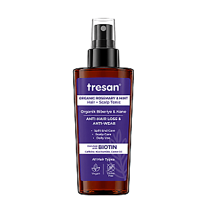 Tresan Organik Biberiye & Nane Dökülme ve Yıpranma Karşıtı Saç Toniği 125 Ml - Tresan
