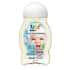 Uni Baby Bebek Saç&Vücut Şampuan 200 Ml - Uni