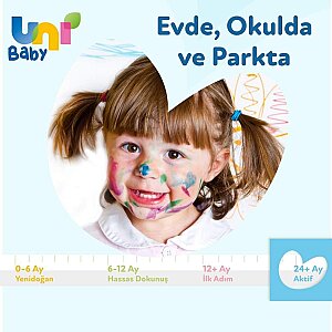 Uni Baby Islak Havlu Aktif 24+Ay 3x52'li - 4