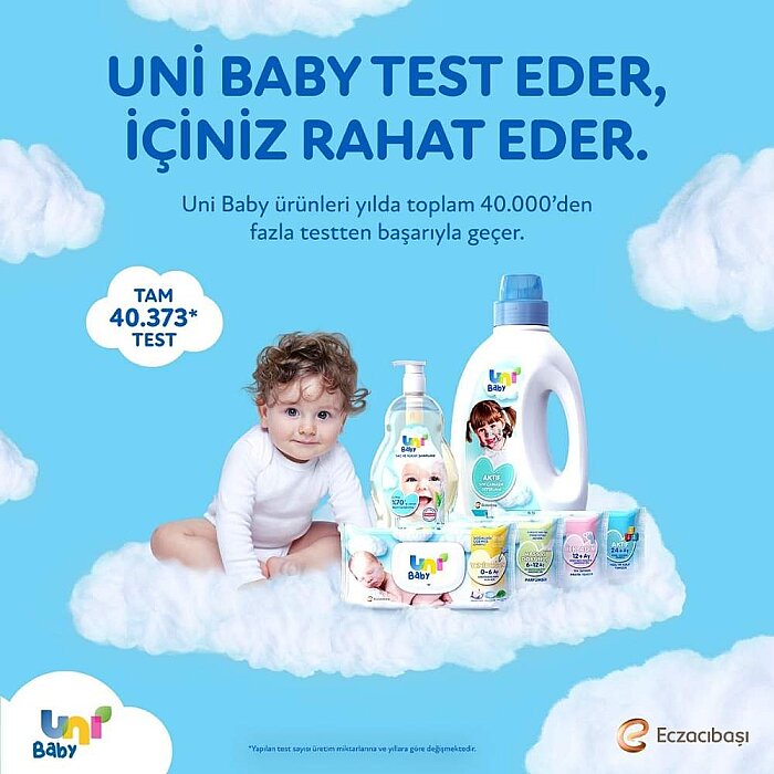 Uni Baby Islak Havlu Aktif 24+Ay 3x52'li - 7