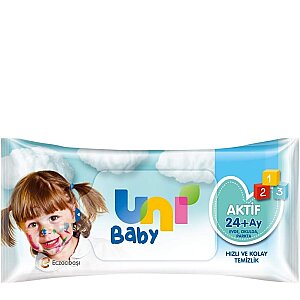 Uni Baby Islak Havlu Aktif 24+Ay 3x52'li - 2