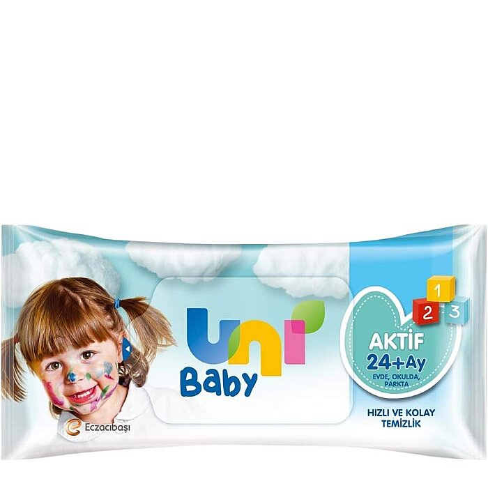 Uni Baby Islak Havlu Aktif 24+Ay 3x52'li - 2