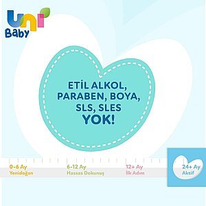 Uni Baby Islak Havlu Aktif 24+Ay 3x52'li - 3