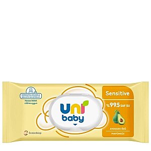 Uni Baby Sensitive Avokado Özlü Islak Havlu 90'lı - Uni