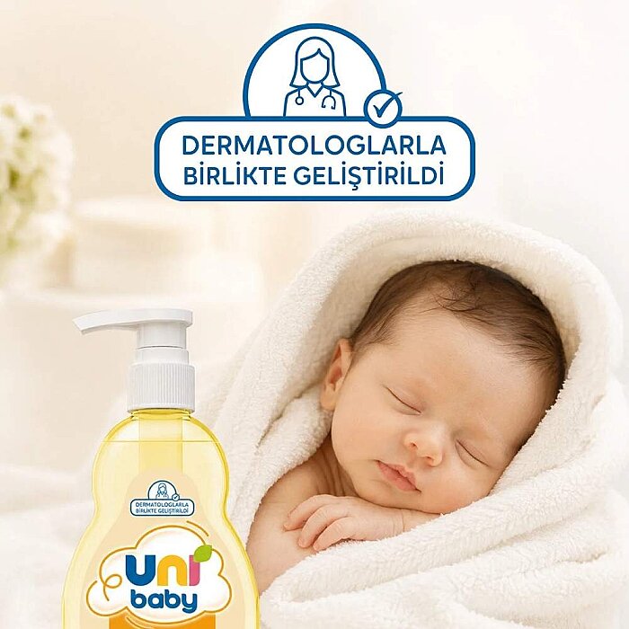 Uni Baby Sensitive Saç ve Vücut Şampuanı 700 Ml - 2