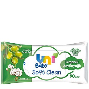 Uni Baby Zeytinyağlı Islak Havlu 90'lı - Uni