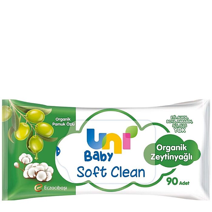 Uni Baby Zeytinyağlı Islak Havlu 90'lı - 1