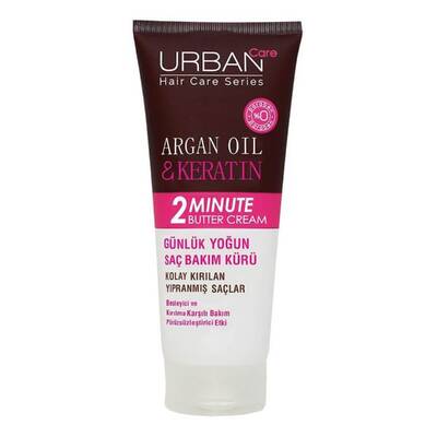 Urban Care Argan Oil&Keratin 2 Minute Butter Saç Bakım Kürü 200 Ml