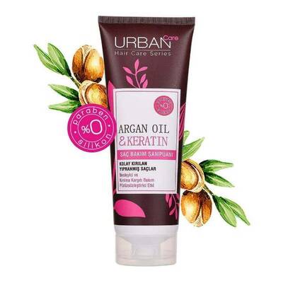 Urban Care Argan Oil&Keratin Saç Bakım Şampuanı 250 Ml