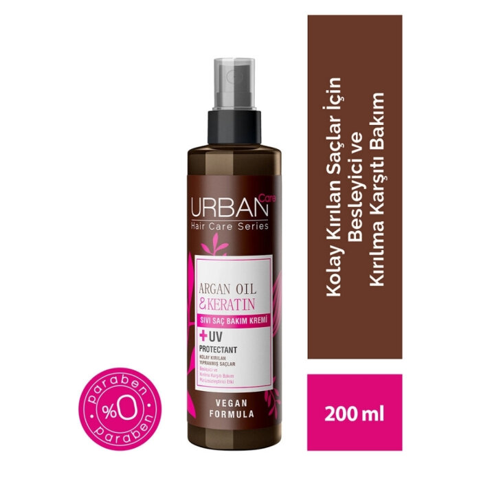 Urban Care Argan Oil&Keratin Sıvı Saç Kremi 200 Ml - 2