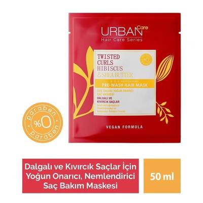 Urban Care Curl Hibiscus&Shea Butter Hair Mask 50 Ml