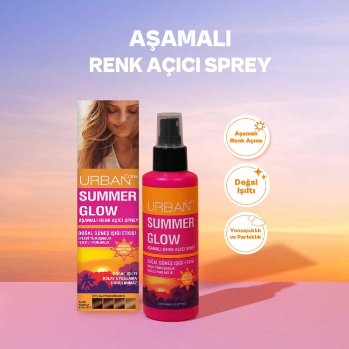 Urban Care Doğal Güneş Işığı Etkili Aşamalı Renk Açıcı Sprey 150 Ml - 6